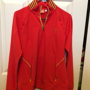 Puma pullover. Vintage look.